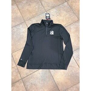 Women's New York Yankees 1/4 Zip Long Sleeve Pullover Jacket Size M